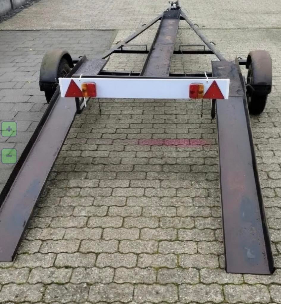 Aanhangwagen moto trike can-am driewieler boottrailer, Ophalen