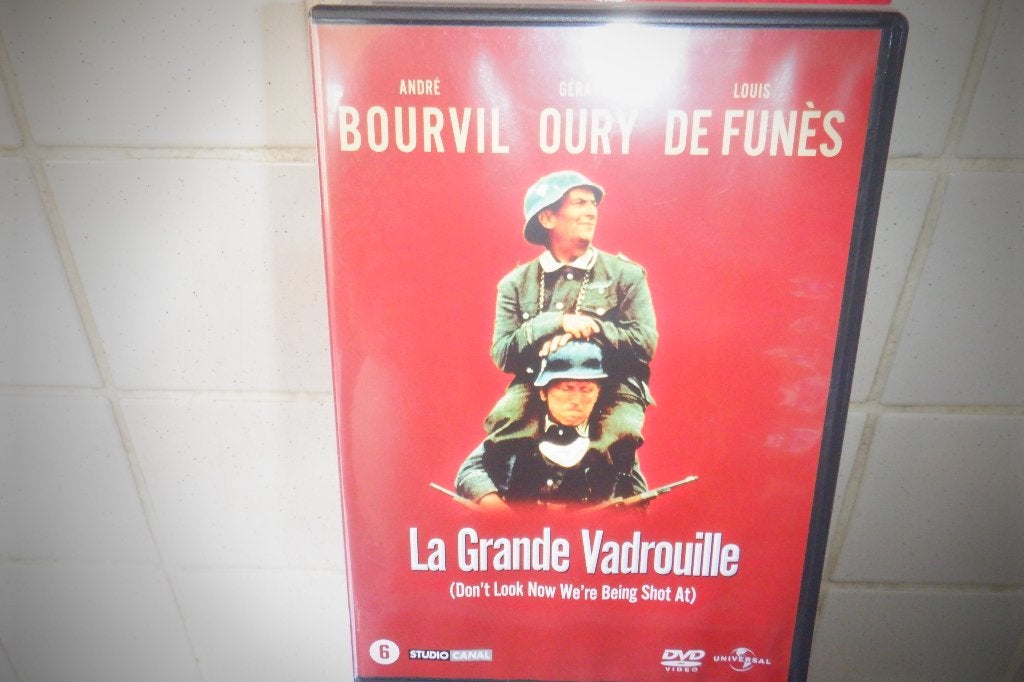 DVD La Grande Vadrouille.(Andre Bourvil & Louis De Funès), Actiekomedie, Duits, Ophalen of Verzenden, Zo goed als nieuw