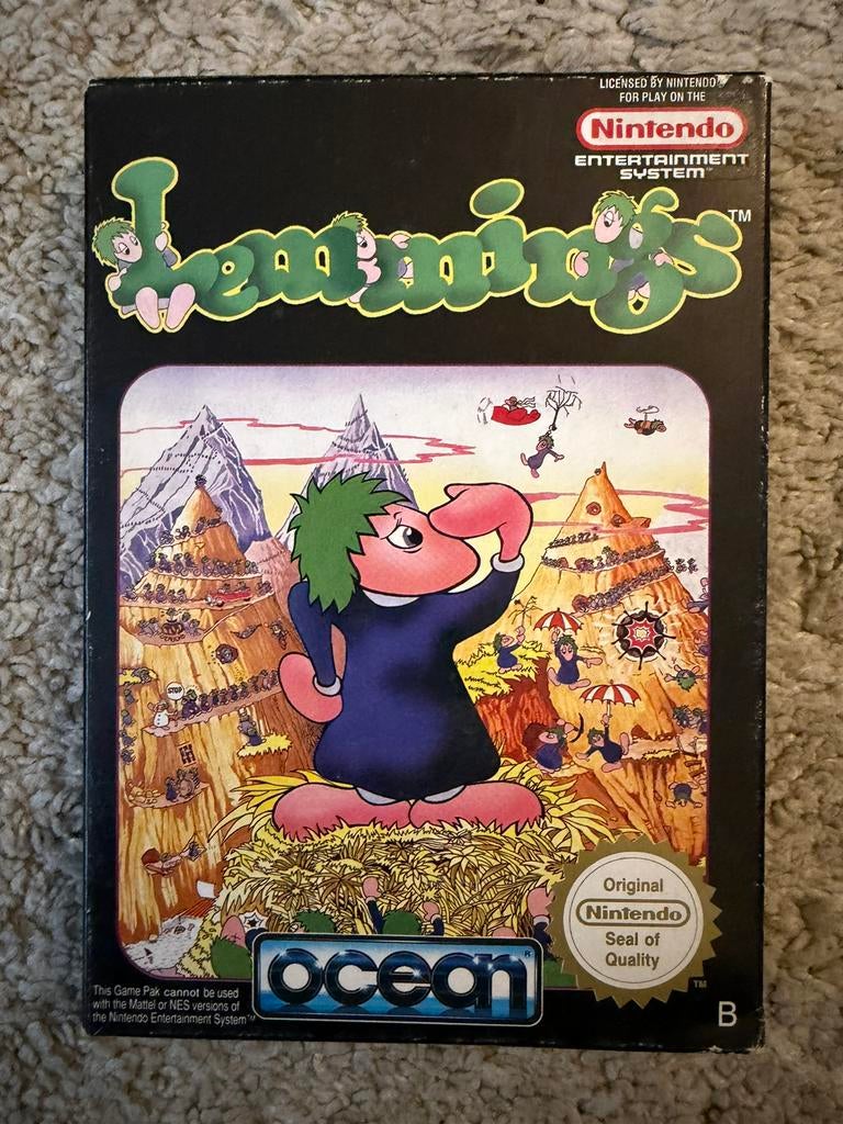 Lemmings Nes, Consoles de jeu & Jeux vidéo, Jeux | Nintendo NES, Envoi, Comme neuf