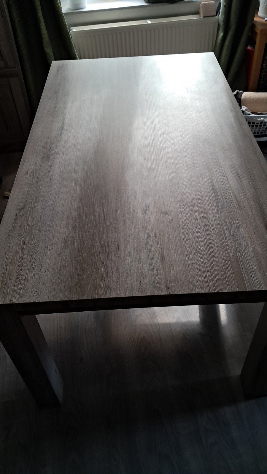 Eettafel landelijke stijl voor 6 personen, Huis en Inrichting, Ophalen, Gebruikt, 100 tot 150 cm, Landelijk