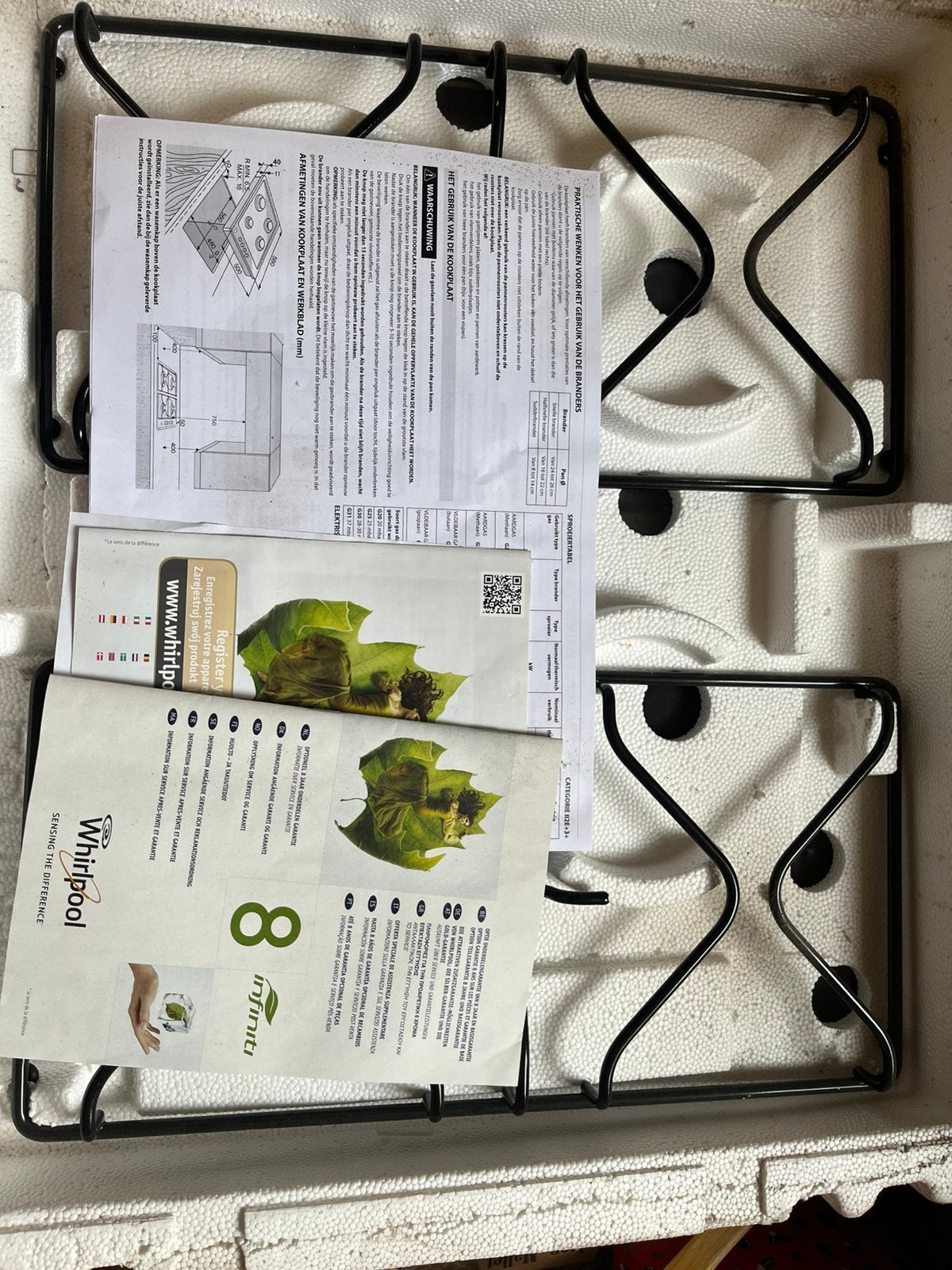 Taque au gaz, Electroménager, Neuf, Gaz, 4 zones de cuisson, Encastré
