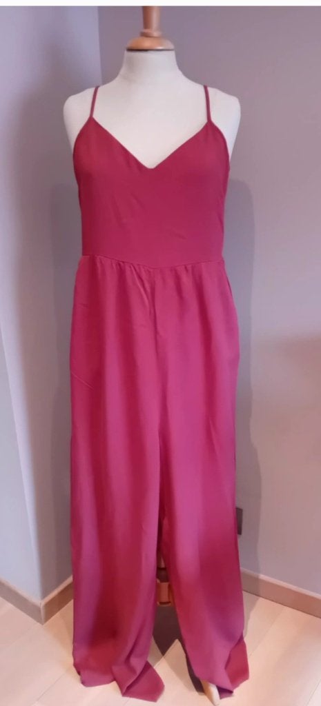 Bordeaux jumpsuit Only, maat L, Kleding | Dames, Only, Maat 42/44 (L), Ophalen of Verzenden, Zo goed als nieuw