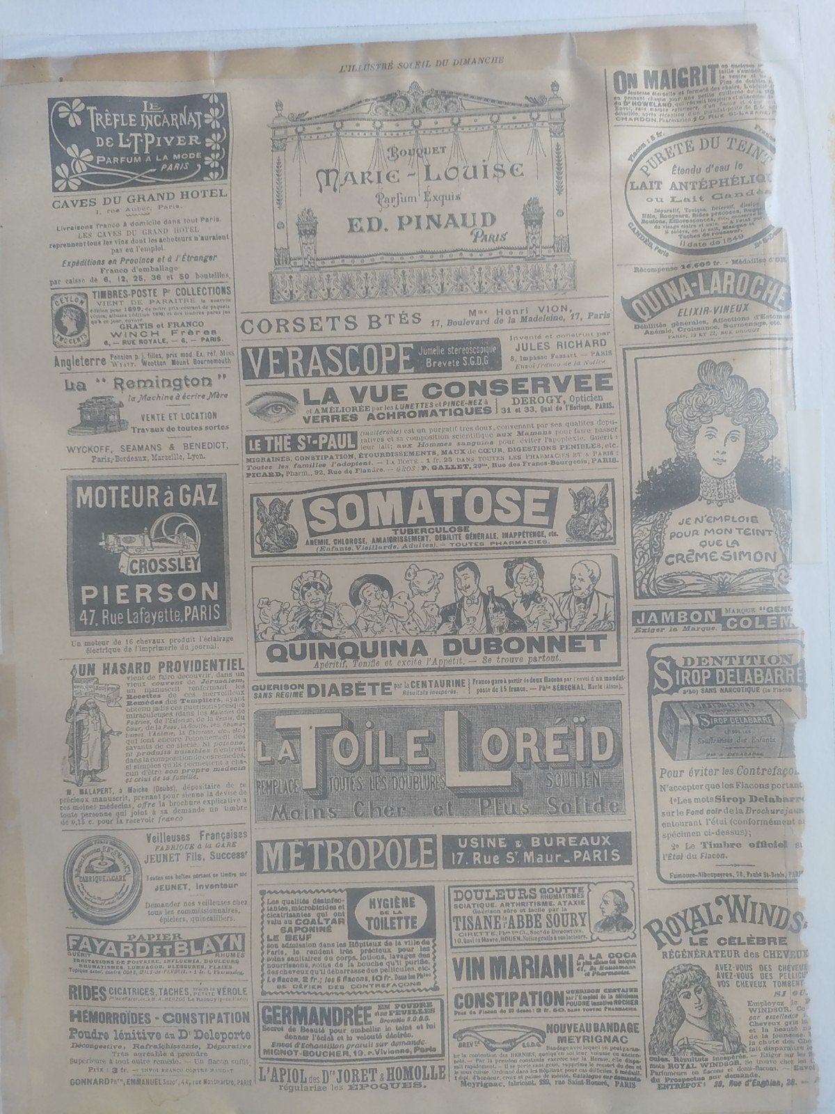 Mars kranteknipsel,magazine, Ophalen