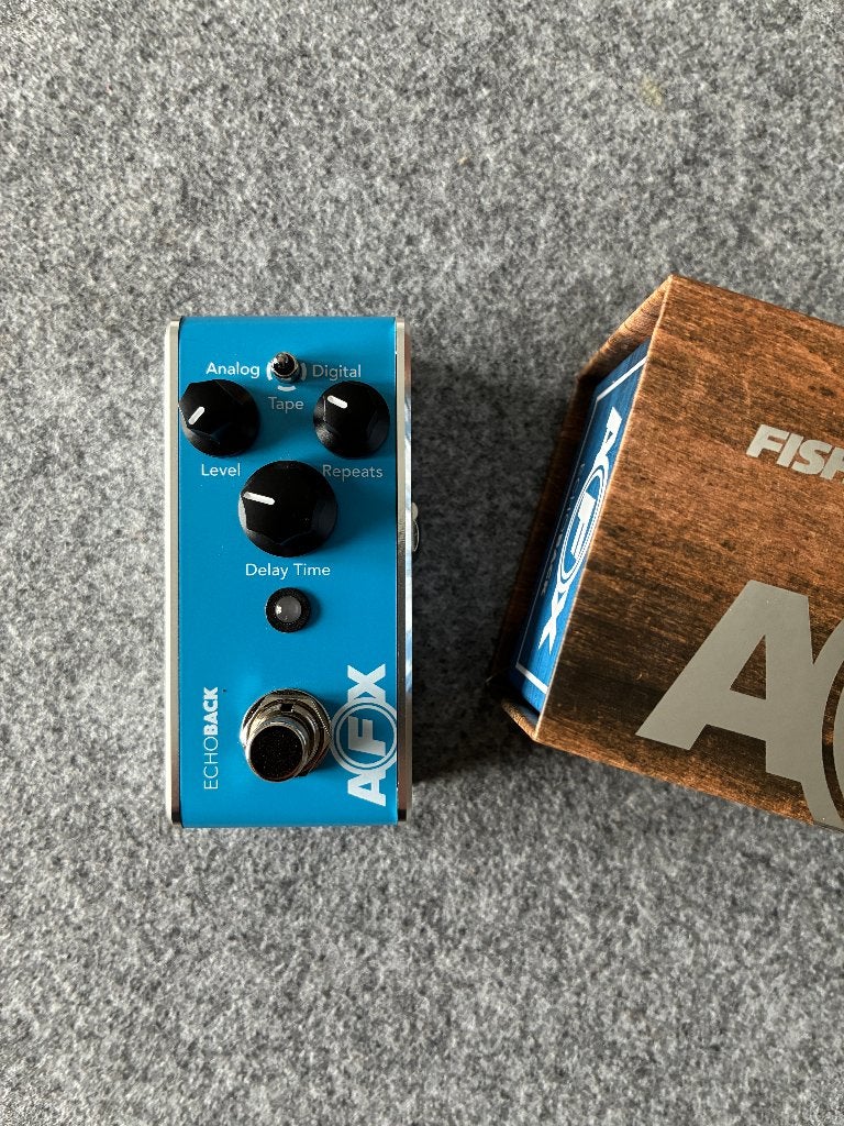 Pédale Fishman AFX EchoBack Mini Delay - NEUF + Facture, Musique & Instruments, Enlèvement ou Envoi, Neuf, Delay ou Écho