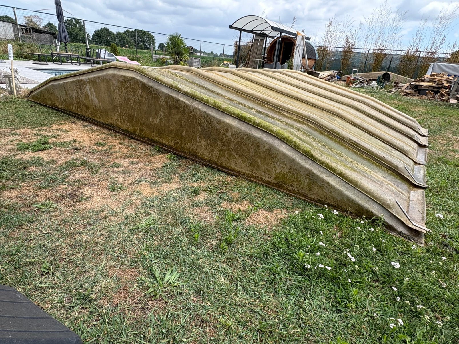 piscine couverte, Jardin & Terrasse, 300 cm ou plus, Enlèvement, Utilisé, Piscines hors sol