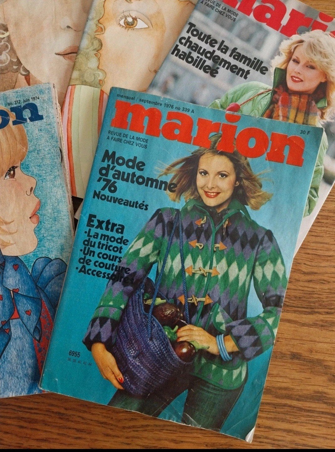 Patron couture vintage années 60/70, Hobby & Loisirs créatifs, Enlèvement, Utilisé