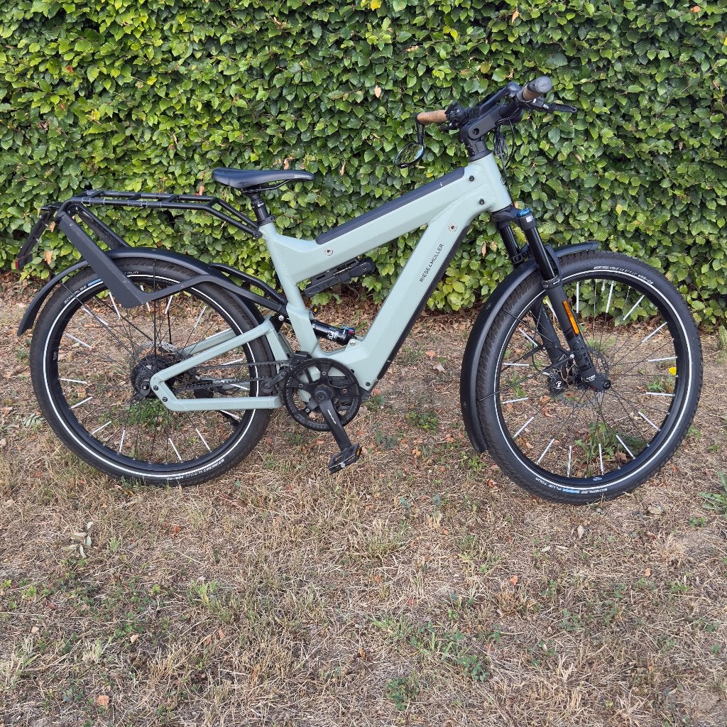 HS Riese Müller Super Delight M Tundra Gray mat, Fietsen en Brommers, Zo goed als nieuw, 47 tot 51 cm, 50 km per accu of meer