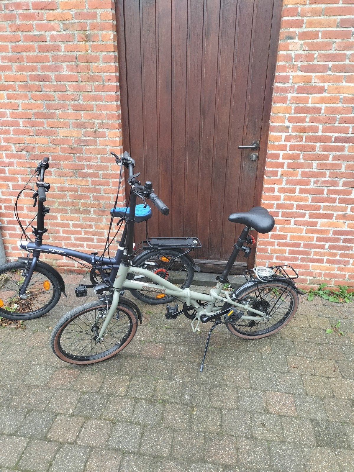 Plooifiets als nieuw, Ophalen