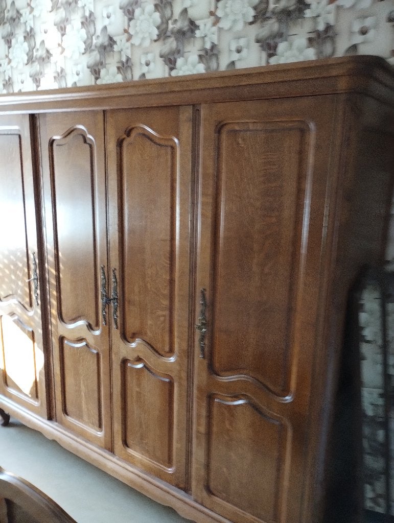 EIKEN ANTIEKE SLAAPKAMER, Enlèvement ou Envoi, Queen size