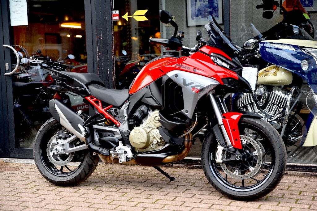 DUCATI MULTISTRADA V4S RADAR (TVAC) ***MOTOVERTE.BE***, 1158 cm³, Tourisme, Entreprise, Occasion