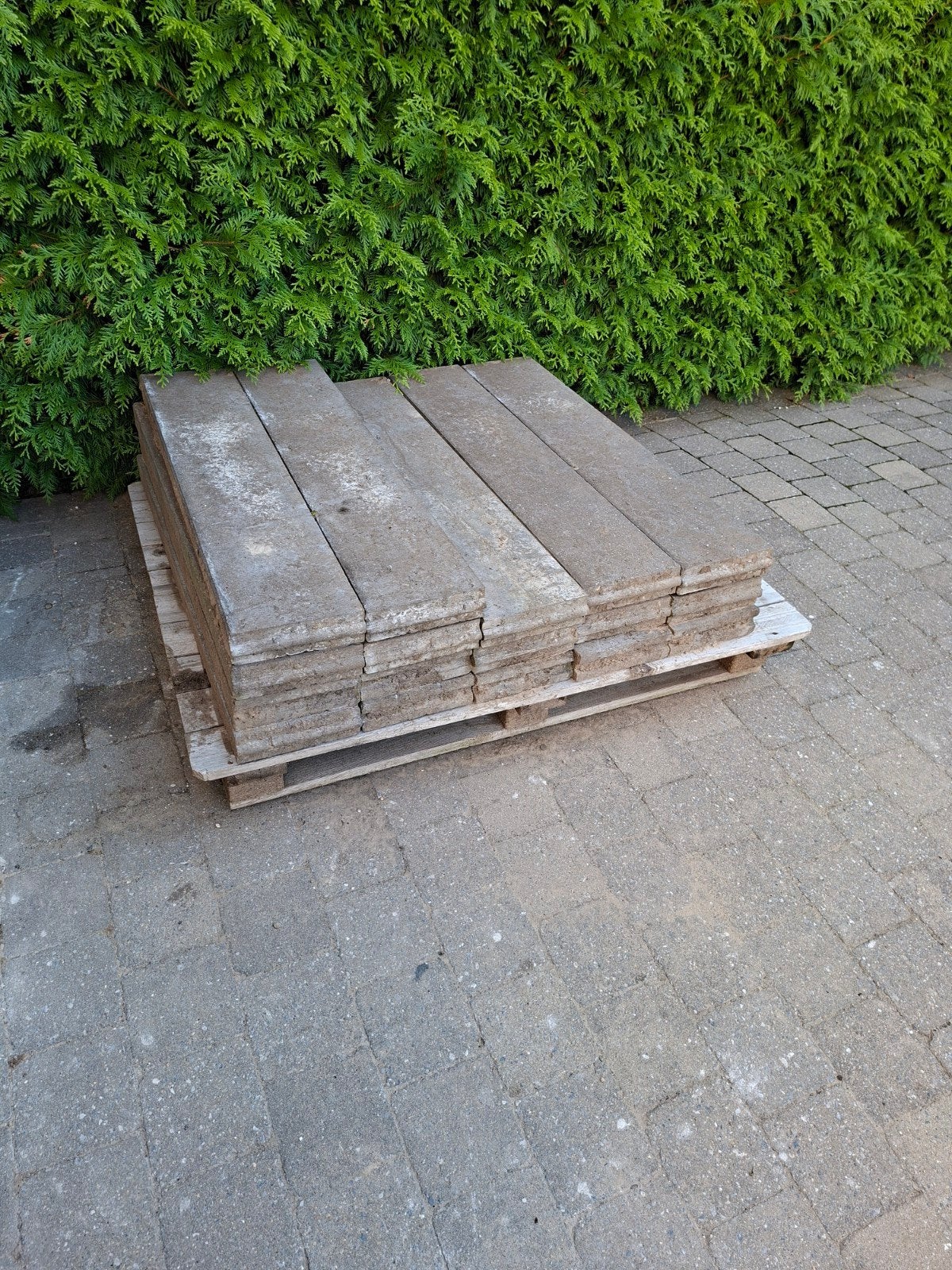 boordsteen beton 100x20x6cm, Tuin en Terras, Ophalen, Beton