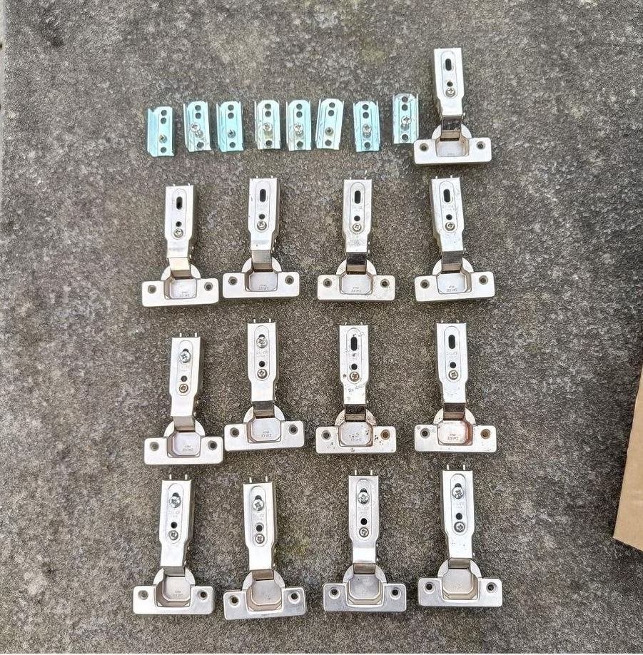 Inboorschanieren Salice 12 stuks, Ophalen, Gebruikt, IJzer