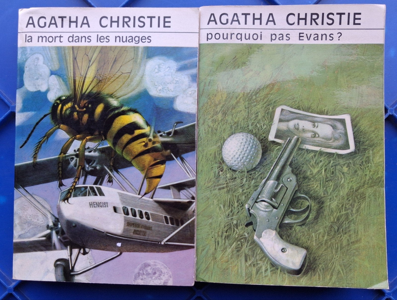 Lot de 2 livres Agatha Christie, Enlèvement, Utilisé