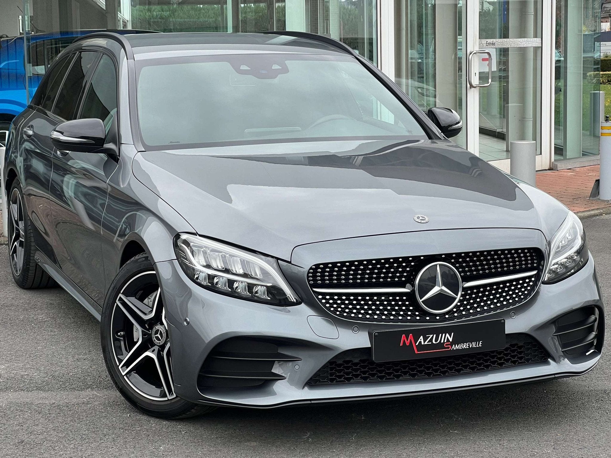 Mercedes-Benz C-Klasse 180 d Break * Full Pack AMG * Boite A, Autos, Euro 6, Entreprise, Noir, 5 portes