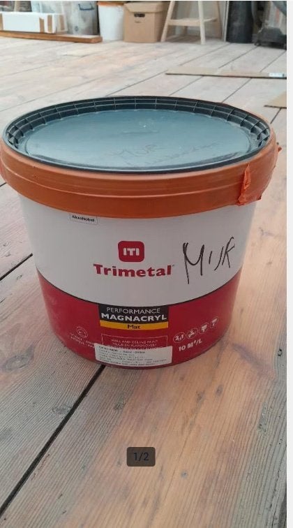 peinture 10L, Bricolage & Construction, Enlèvement, Neuf, Blanc, Peinture