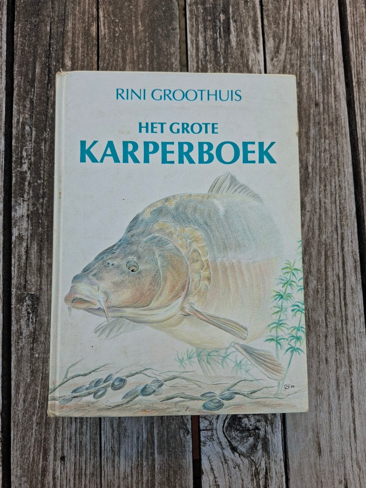 Het grote Karperboek Rini Groothuis, Ophalen of Verzenden, Gebruikt, Overige typen