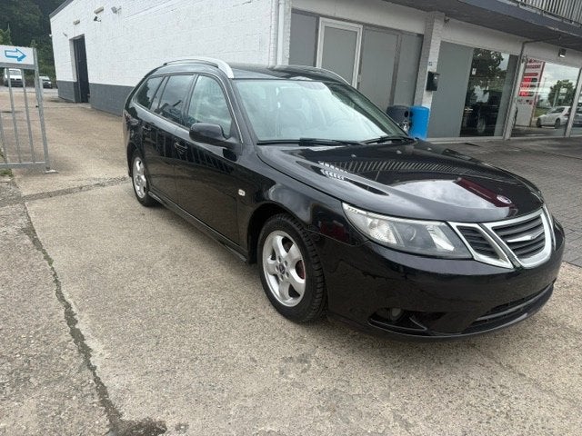 Saab 93 Diesel Station Leer Airco Xenon! Reeds Gekeurd!, Euro 5, Zwart, 4 cilinders, Leder