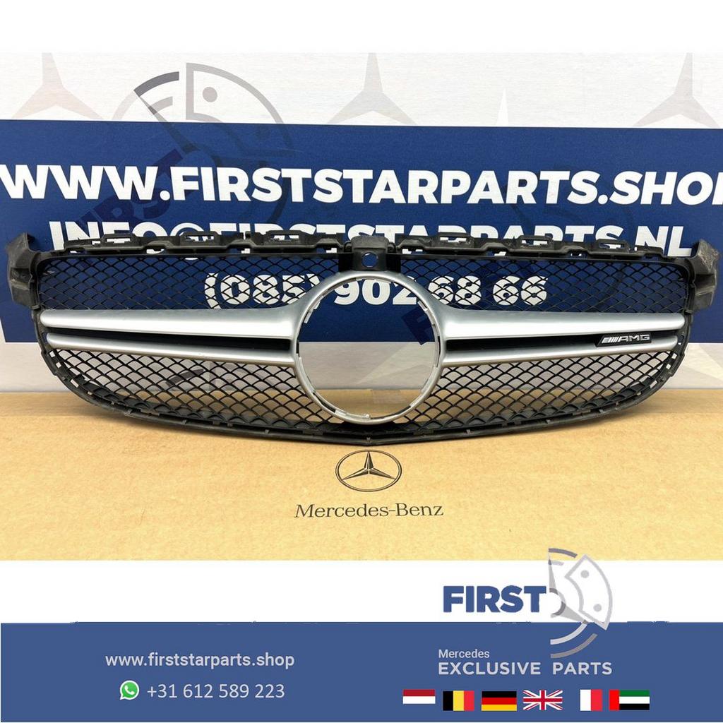 W205 C205 C63 AMG Gril Mercedes C klasse 2014-2019 W205 C63s, Auto-onderdelen, Overige Auto-onderdelen, Mercedes-Benz, Gebruikt