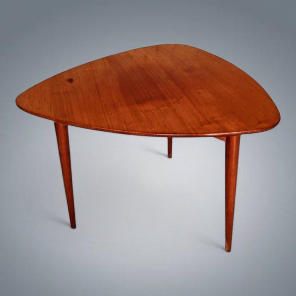 Table basse Vintage années 1960's en Teck, Enlèvement