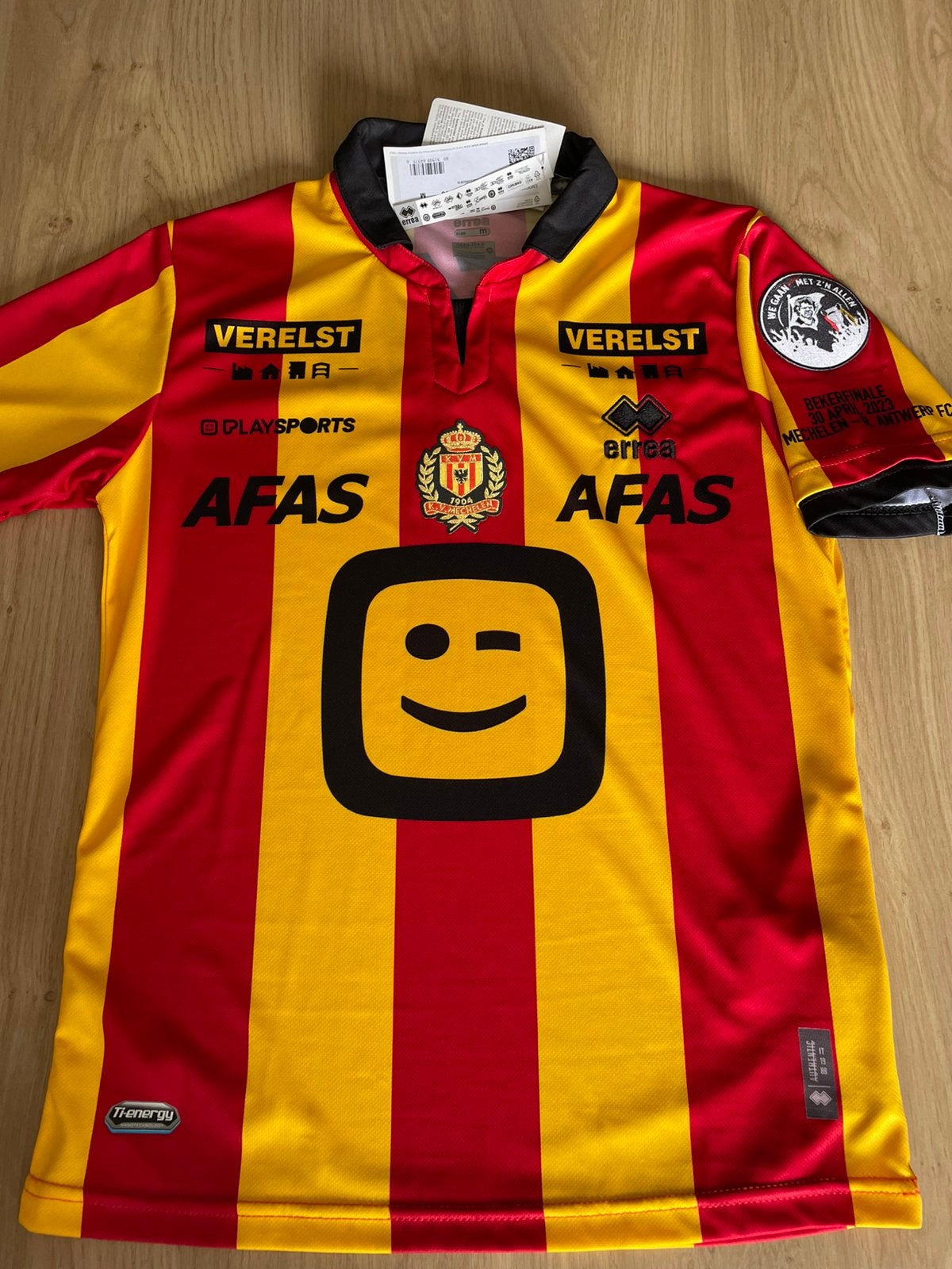 Finale shirt KV Mechelen (2023), Ophalen of Verzenden, Nieuw, Shirt