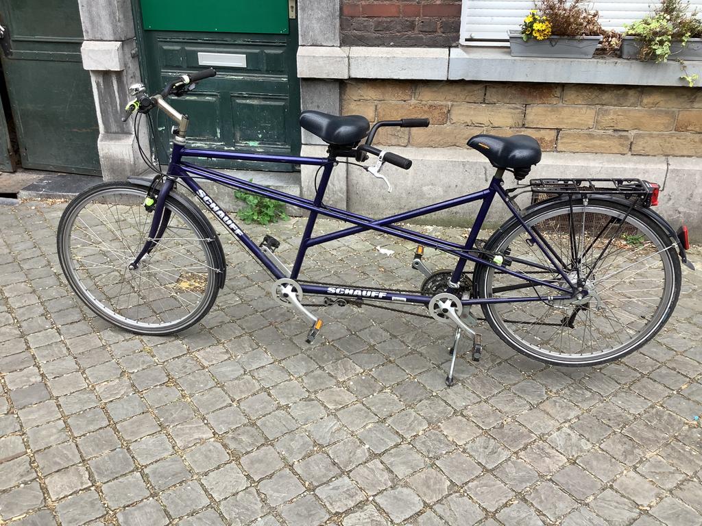 TANDEM ~ SCHAUFF ~~, Fietsen en Brommers, Fietsen | Tandems, Gebruikt, Ophalen