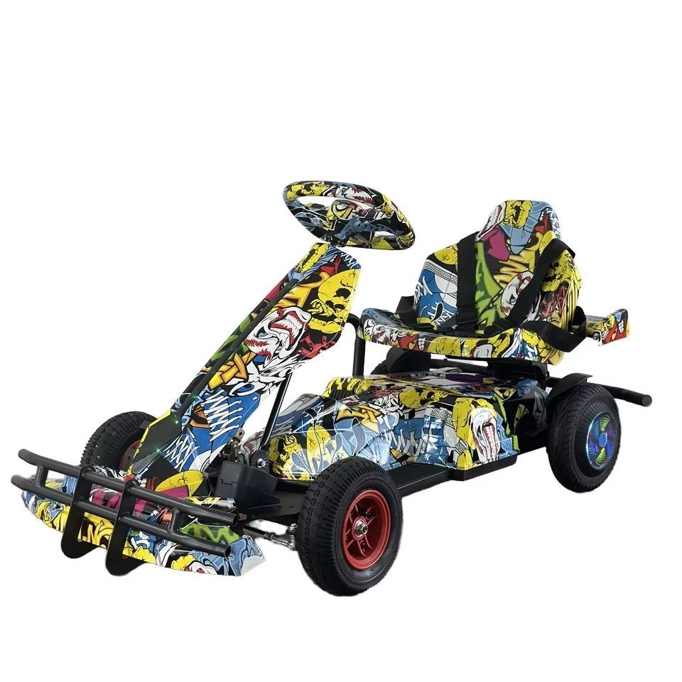 Joker elektrische GO kart 36v 250w Geel- 25km per uur, Ophalen of Verzenden, Nieuw