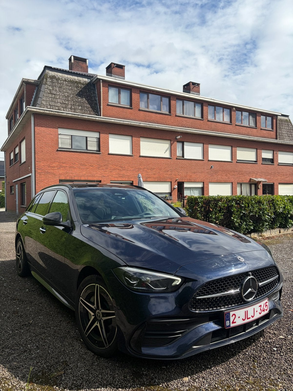 Mercedes-Benz C300 –2022 –Prachtig uitgerust—3 jaar garantie, Auto's, Automaat, 4 cilinders, Blauw, Break