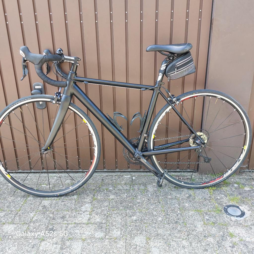 Racefiets, Fietsen en Brommers, Gebruikt, 10 tot 15 versnellingen, Velgrem, 57 tot 61 cm