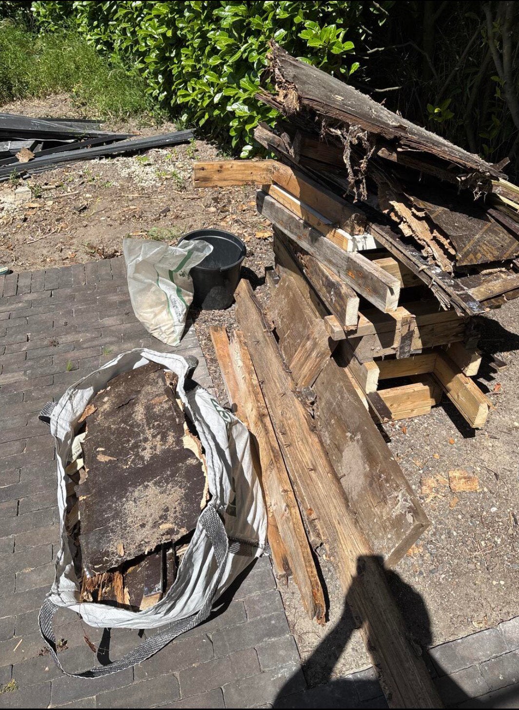 Brandhout, Tuin en Terras, Brandhout, Ophalen