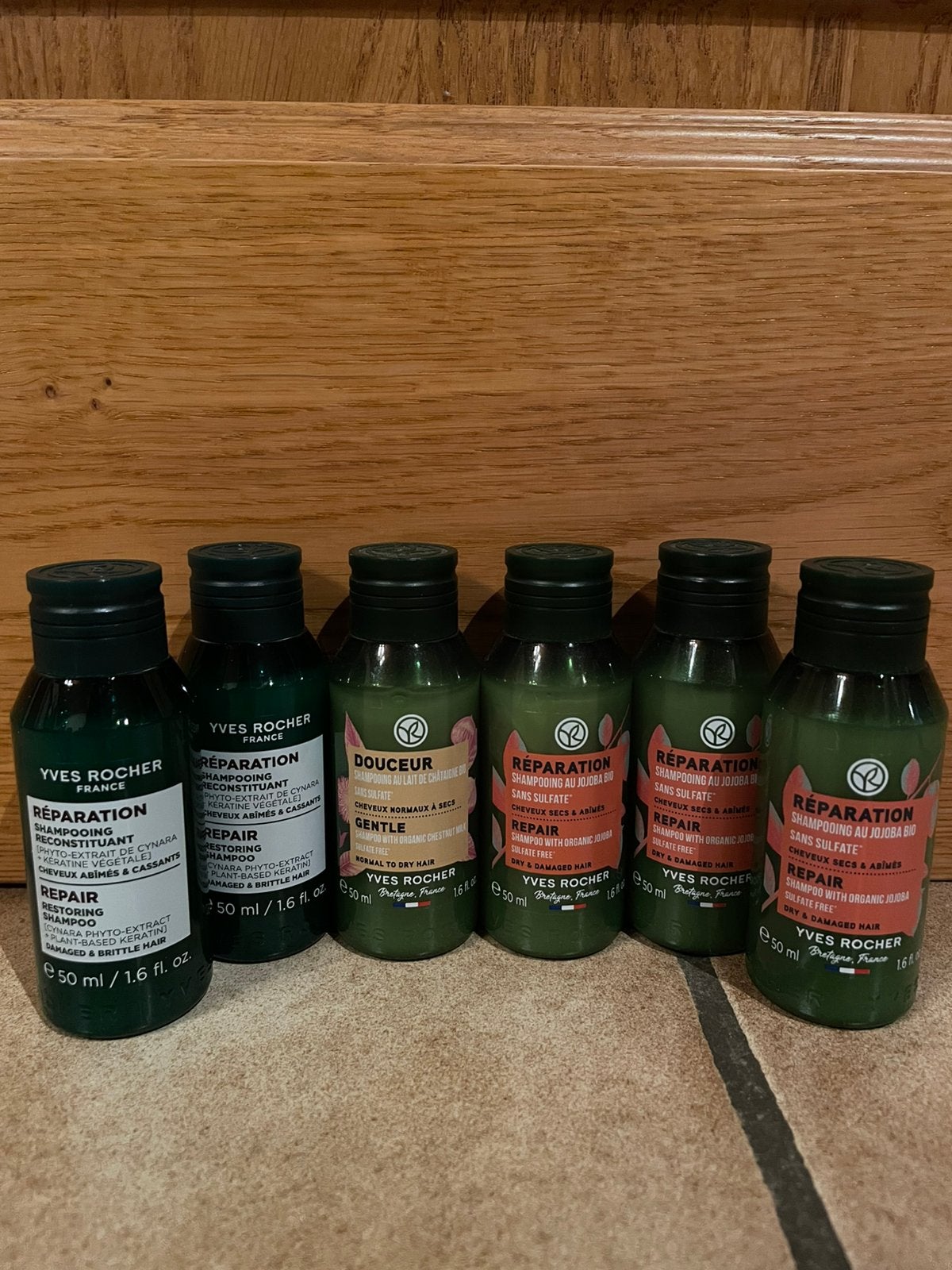 Lot de 6 shampooings YR réparation et douceur Neufs!!, Enlèvement ou Envoi, Neuf