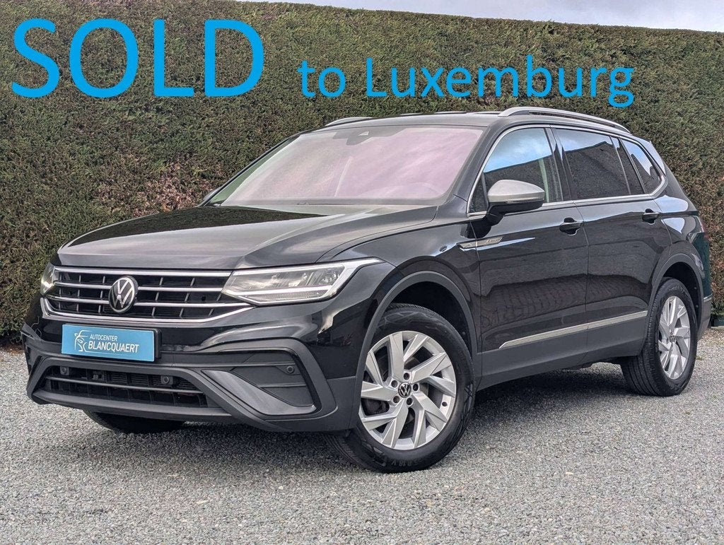 Volkswagen Tiguan Allspace !verkocht! Allspace - trekhaak -, Auto's, Voorwielaandrijving, Zwart, Bedrijf, 5 deurs