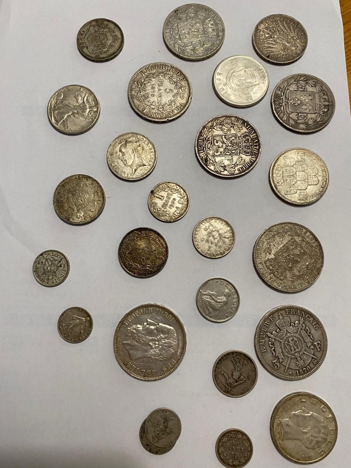 mooie collectie oude munten, Ophalen, Munten