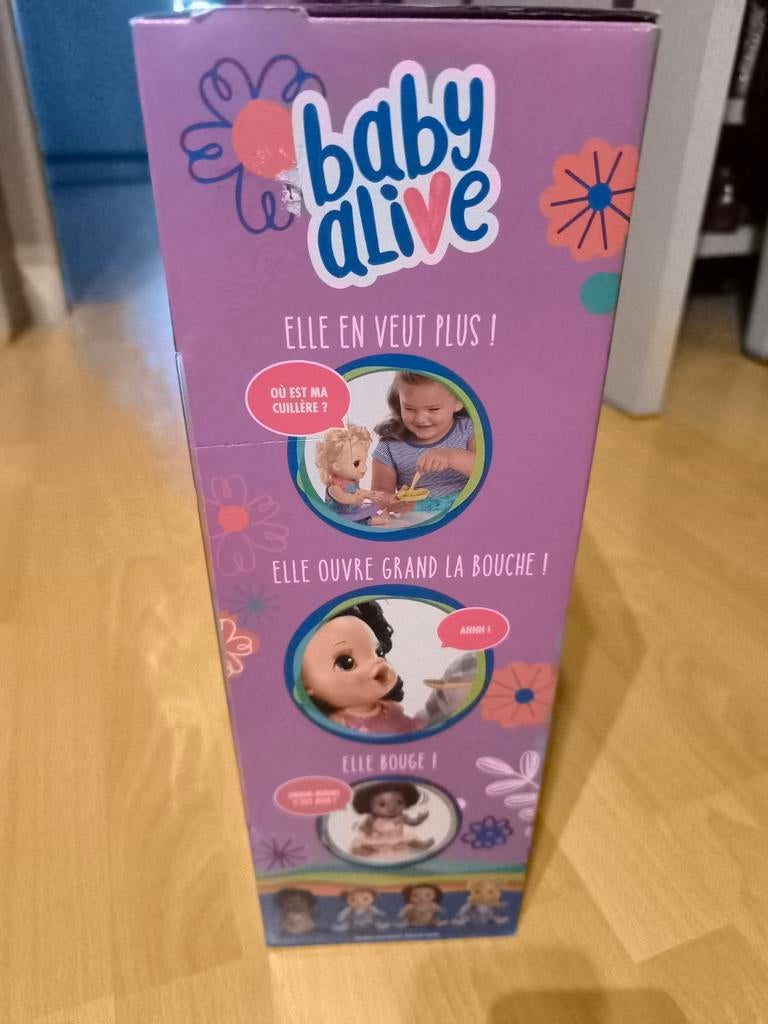 Poupée Baby alive qui adore manger comme neuve, Pop