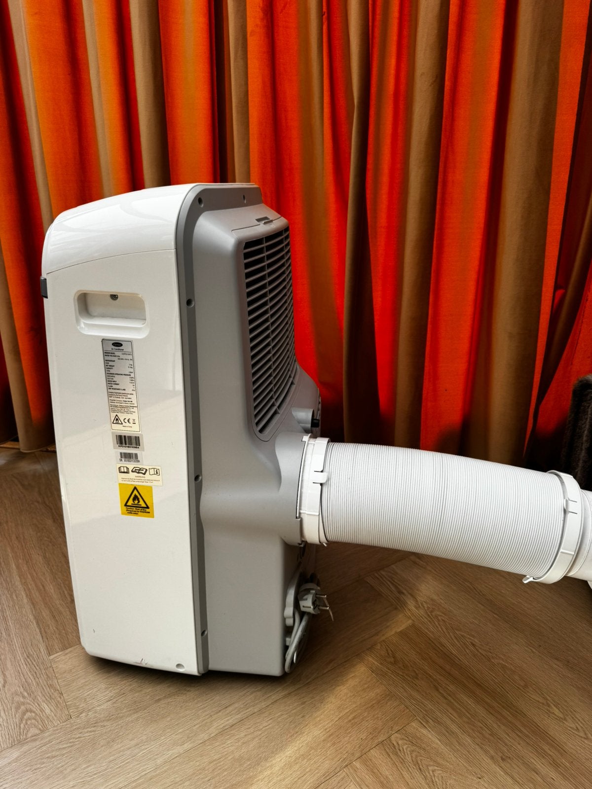️ Climatiseur mobile Carrier — 10 000 BTU (2,9 kW) —, Electroménager, Climatiseurs, Comme neuf, Enlèvement, Classe énergétique A ou plus économe