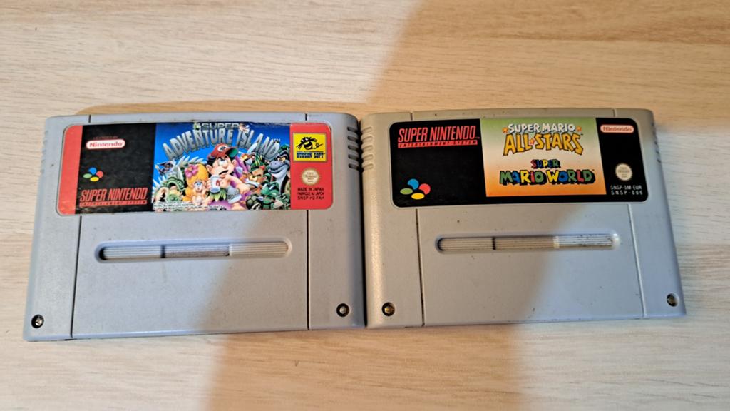 Super Mario World All Star Adventure Island SNES, Ophalen of Verzenden, Zo goed als nieuw