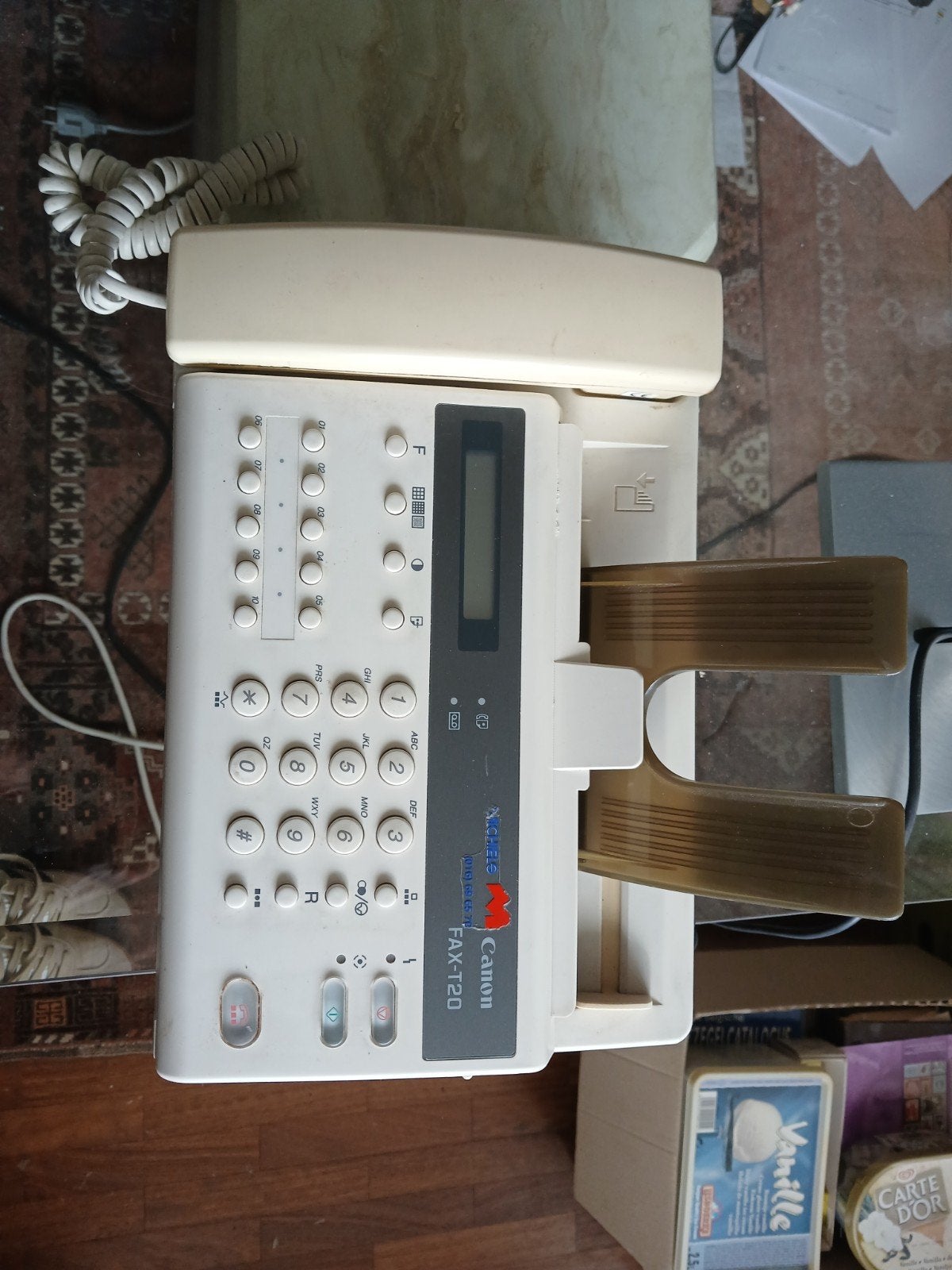 Accessoire rétro pour télécopieur et téléphone Canon FAX-T20, Télécoms, Enlèvement