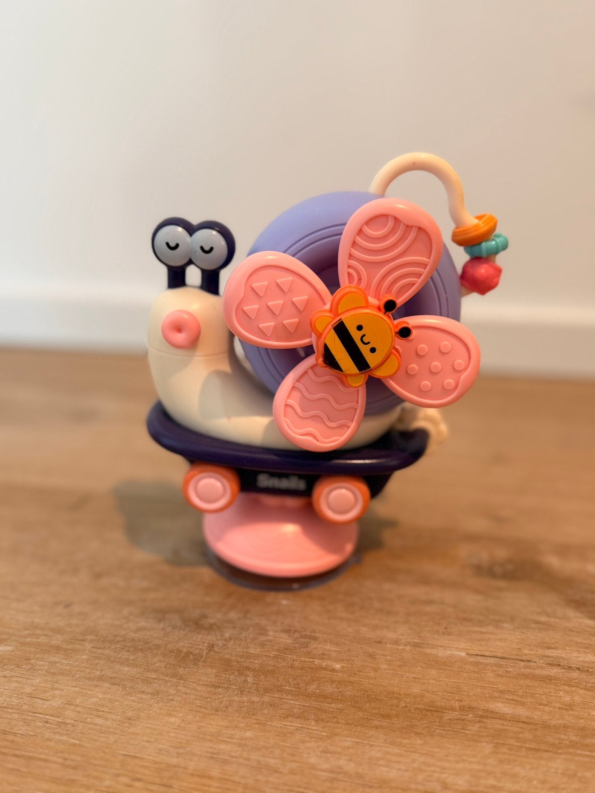 Babyspeeltje met zuigkracht voor kinderstoel - Snail, Ophalen, Zo goed als nieuw