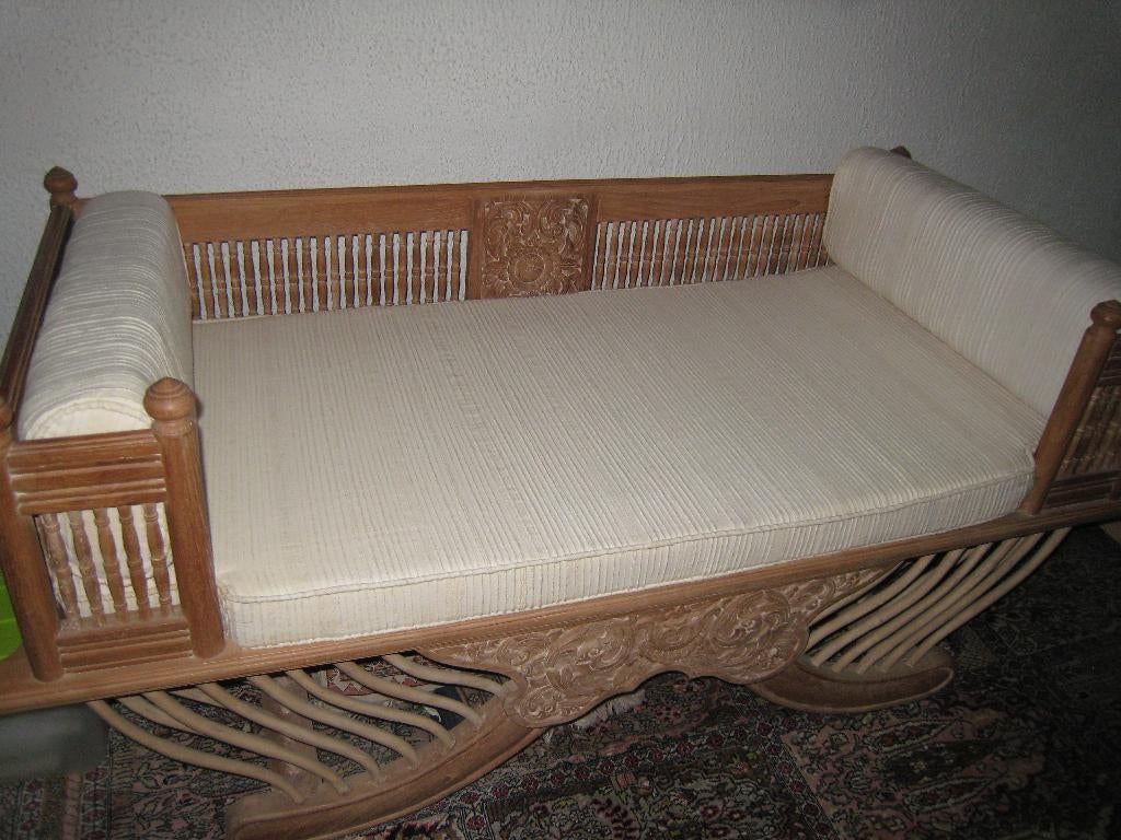 Asie – chaise à éléphant F84, Antiquités & Art, Enlèvement