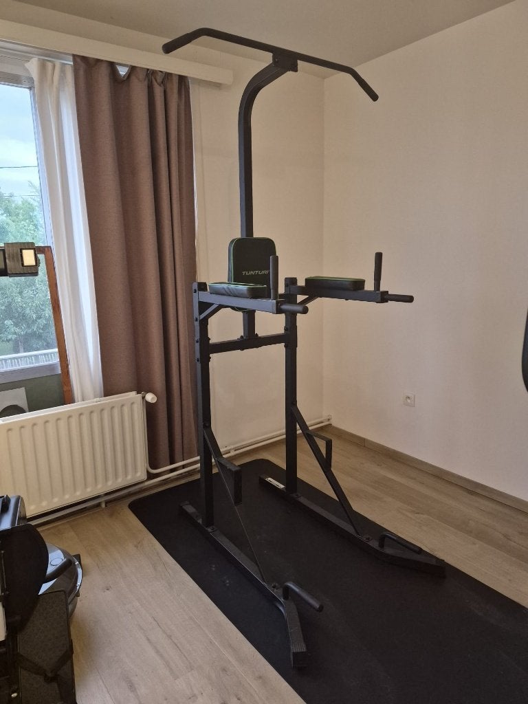 Tunturi Power Tower / Optrek- en Dipstation, Sport en Fitness, Ophalen, Overige materialen, Gebruikt, Krachtstation