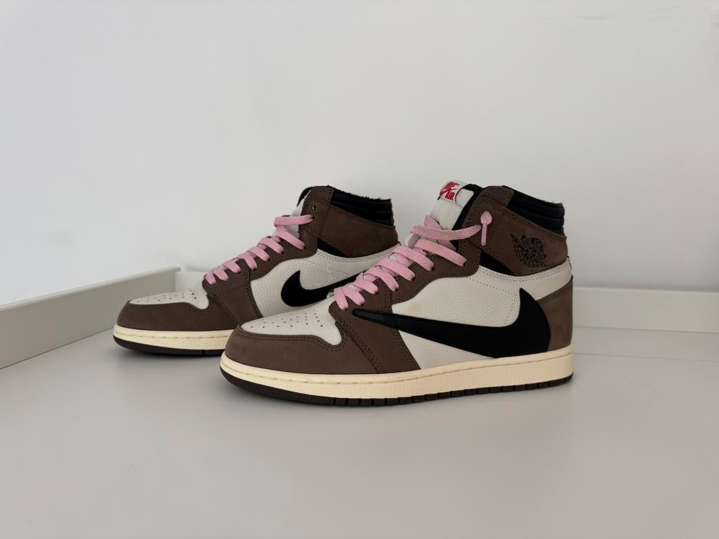 Nike Air Jordan 1 Retro High Travis Scott Mocha, Enlèvement ou Envoi, Comme neuf, Baskets