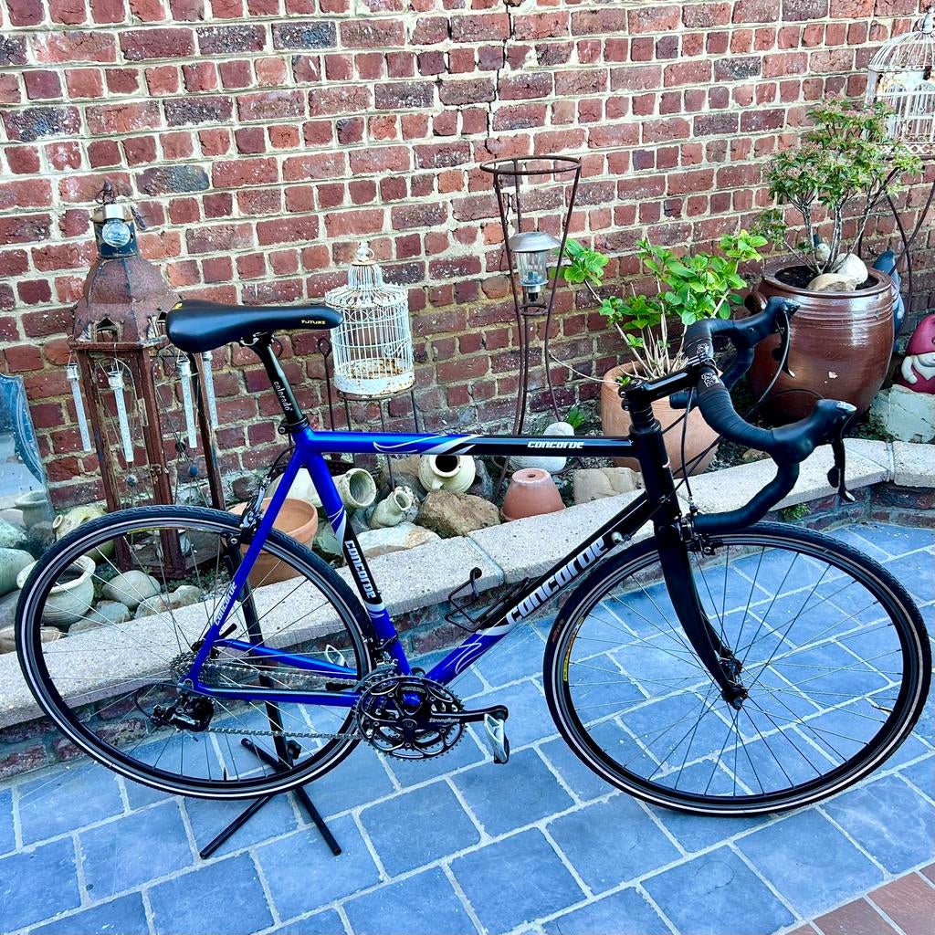 Concorde Colorado (taille 61) - Shimano 105 - Cadre large !, Vélos & Vélomoteurs, Frein sur jante, Comme neuf, Enlèvement, 28 pouces