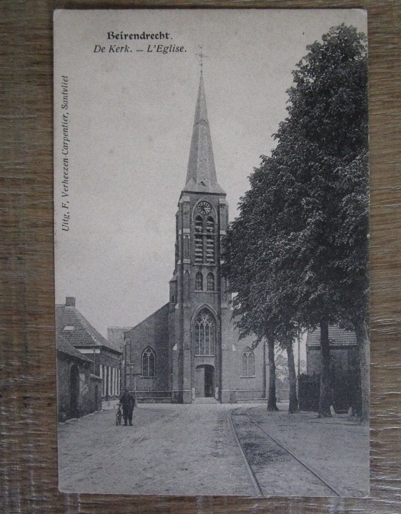 8 oude postkaarten van Kerken, Verzamelen, Ophalen of Verzenden, Gelopen, Gebouw