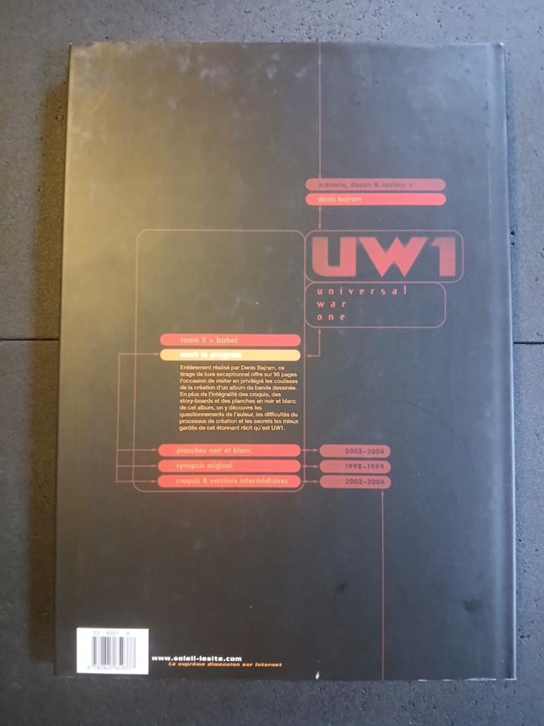 Bd universal war one 5,tirage limité de luxe, EO, Enlèvement ou Envoi