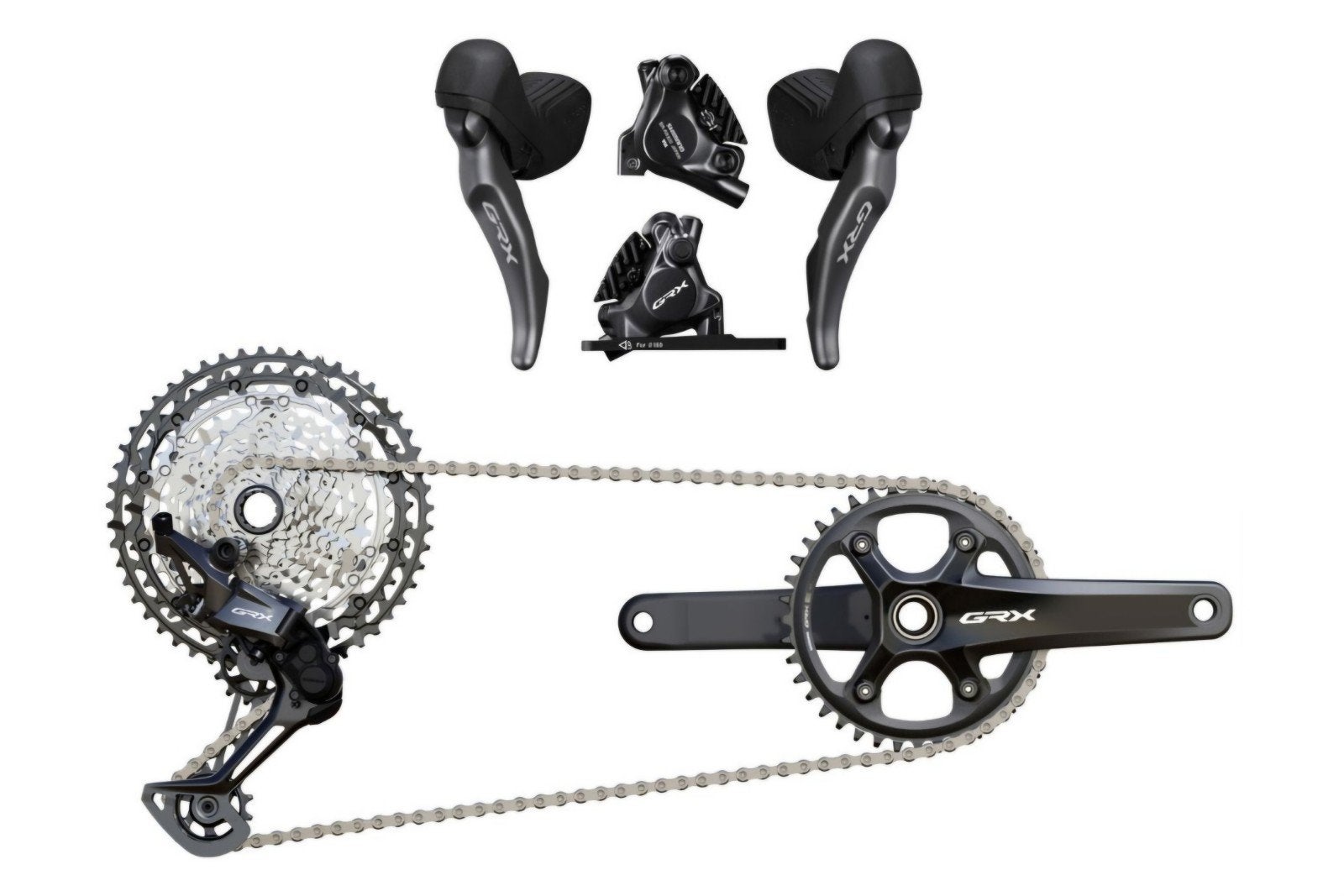 Groupe Shimano GRX RX820 1x12 vitesses - Neuf, Enlèvement ou Envoi, Cadre, Aluminium