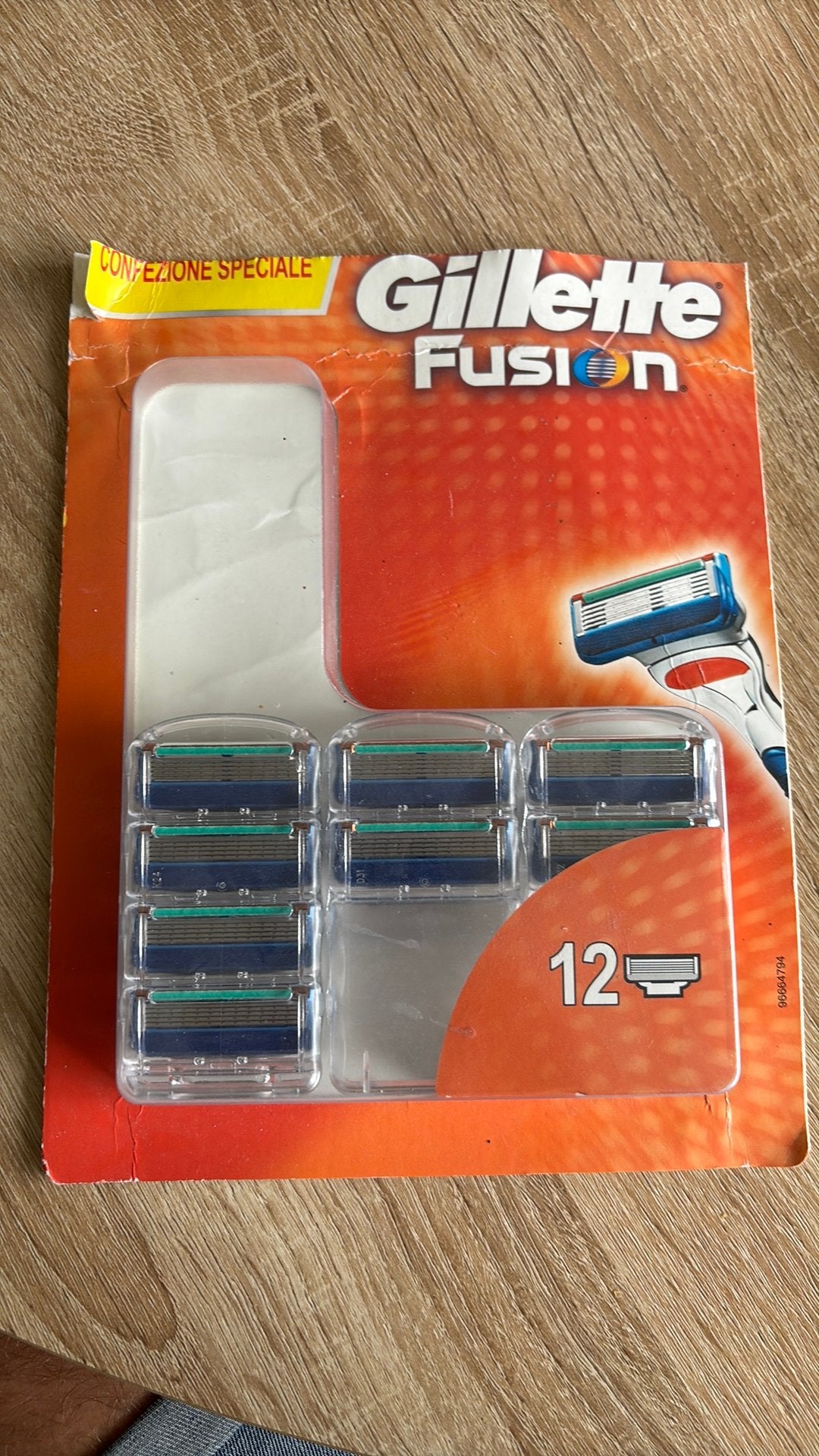 Lames de rasoir gilette fusio. 8 unités, Enlèvement, Neuf