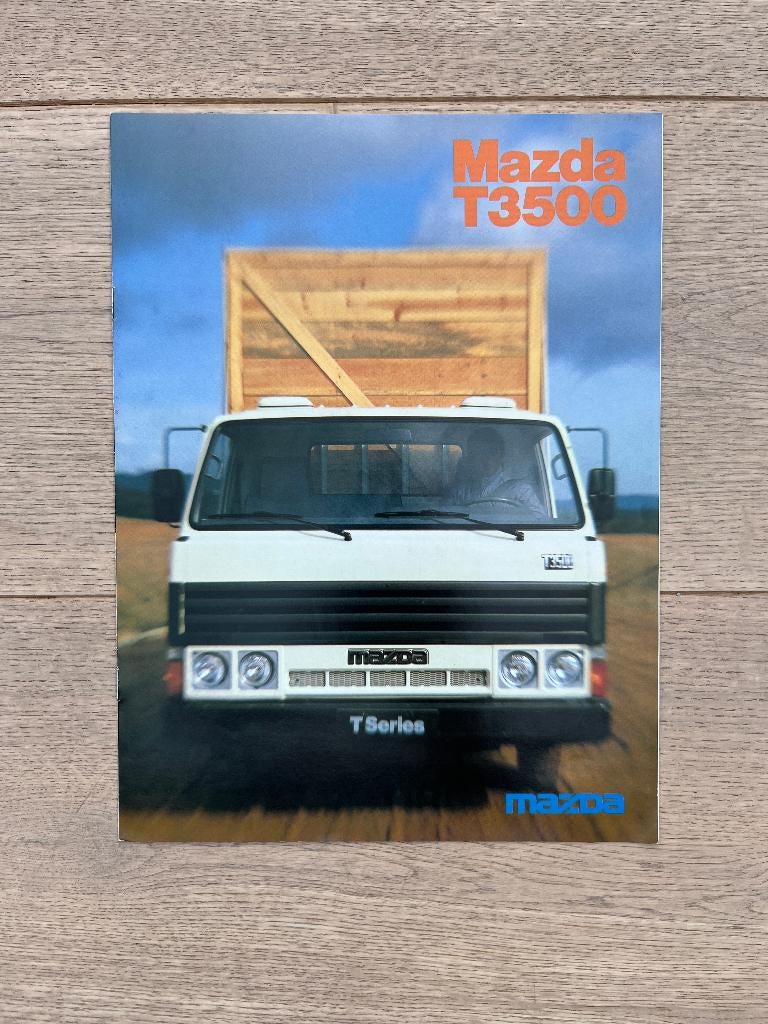 BROCHURES MAZDA T3500 - MAZDA SÉRIE T, Livres, Autos | Brochures & Magazines, Enlèvement ou Envoi, Utilisé, Mazda