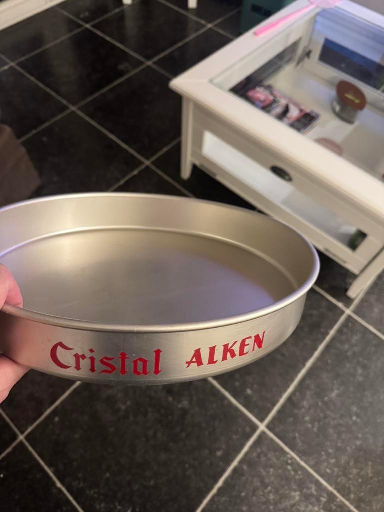 Plateau Cristal Alken, Verzamelen, Ophalen, Gebruikt, Gebruiksvoorwerp
