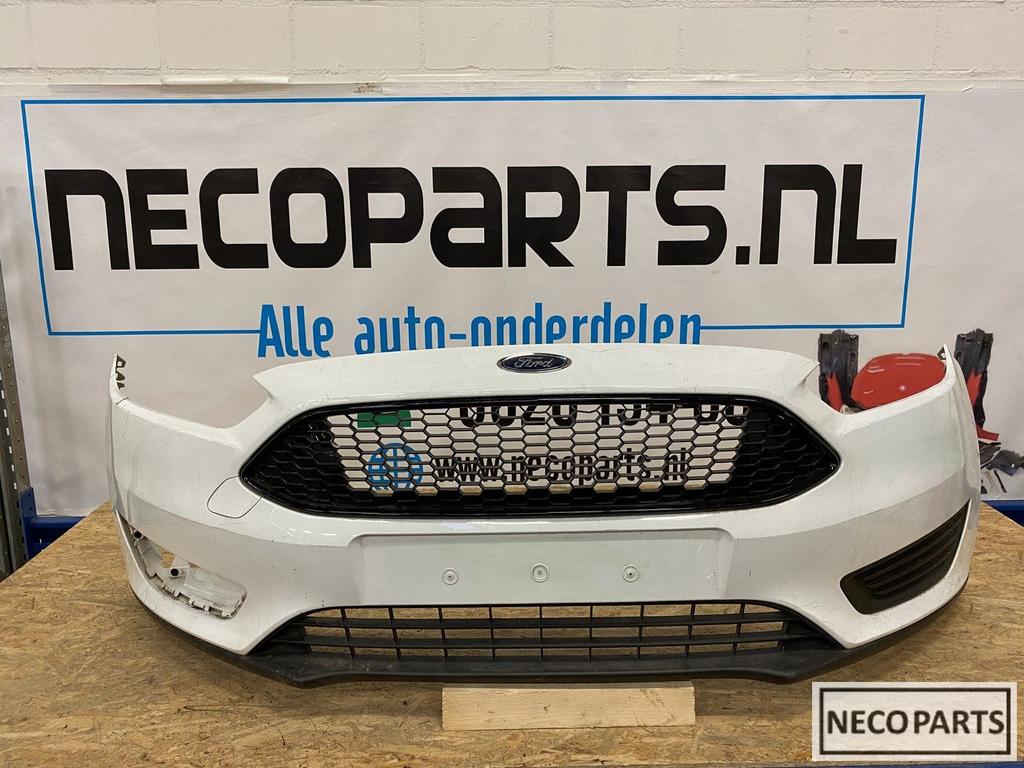FORD FOCUS MK3 BUMPER VOORBUMPER ALLES LEVERBAAR !!!, Avant, Enlèvement ou Envoi, Pare-chocs, Ford