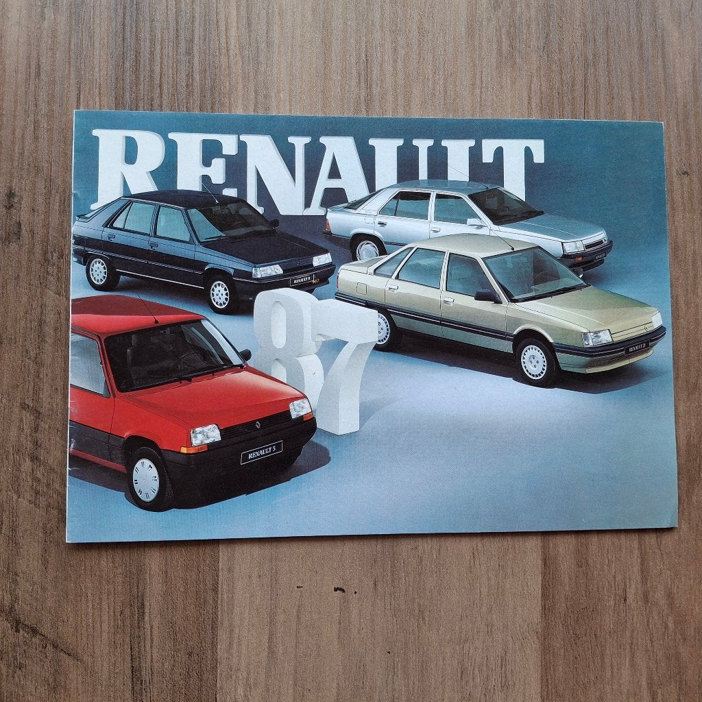 RENAULT    87, Boeken, Auto's | Folders en Tijdschriften, Ophalen of Verzenden, Nieuw, Renault