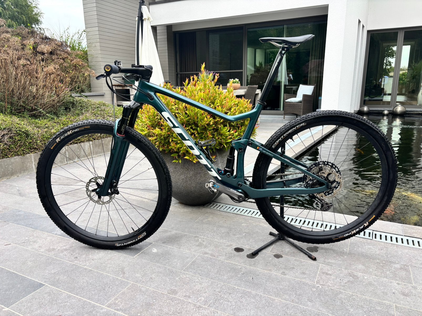 Scott spark rc large met vermogensmeting, Vélos & Vélomoteurs, Comme neuf, Enlèvement, VTT tout suspendu, Hommes